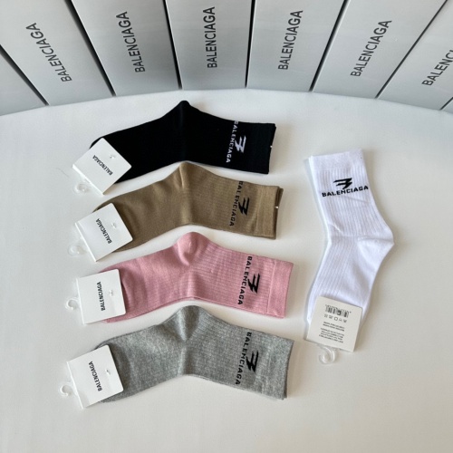 Replica Balenciaga Socks #1261231 $27.00 USD for Wholesale