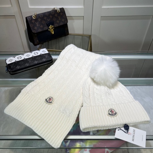 Replica Moncler Hat and Scarf Set #1261294, $48.00 USD, [ITEM#1261294], Replica Moncler Hat and Scarf and Glove Set outlet from China