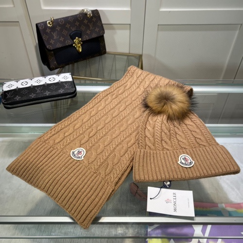 Replica Moncler Hat and Scarf Set #1261298, $48.00 USD, [ITEM#1261298], Replica Moncler Hat and Scarf and Glove Set outlet from China