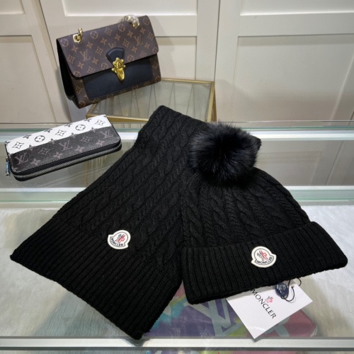 Replica Moncler Hat and Scarf Set #1261302, $48.00 USD, [ITEM#1261302], Replica Moncler Hat and Scarf and Glove Set outlet from China