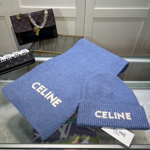 Replica Celine Hat and Scarf Set #1261313, $48.00 USD, [ITEM#1261313], Replica Celine Hat and Scarf and Glove Set outlet from China