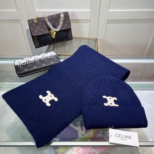 Replica Celine Hat and Scarf Set #1261321, $48.00 USD, [ITEM#1261321], Replica Celine Hat and Scarf and Glove Set outlet from China