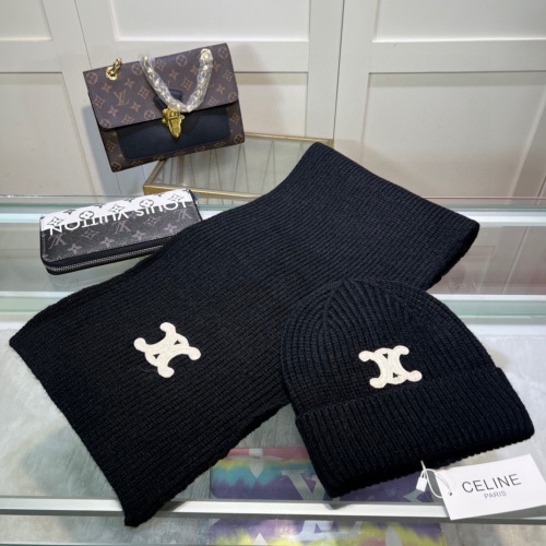 Replica Celine Hat and Scarf Set #1261322, $48.00 USD, [ITEM#1261322], Replica Celine Hat and Scarf and Glove Set outlet from China