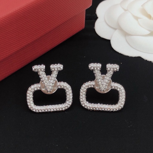 Replica Valentino Earrings For Women #1261467 $32.00 USD for Wholesale