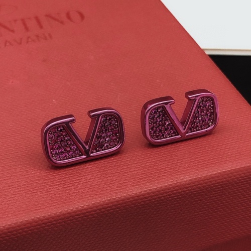 Replica Valentino Earrings For Women #1261470 $27.00 USD for Wholesale