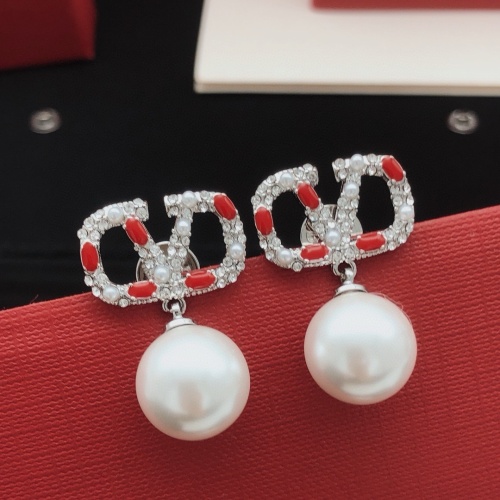 Replica Valentino Earrings For Women #1261494, $32.00 USD, [ITEM#1261494], Replica Valentino Earrings outlet from China