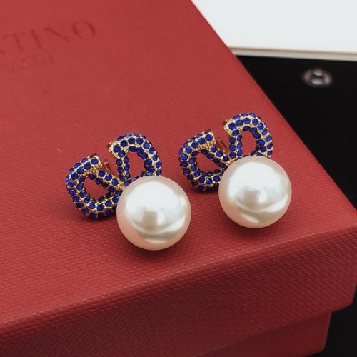 Replica Valentino Earrings For Women #1261511 $32.00 USD for Wholesale