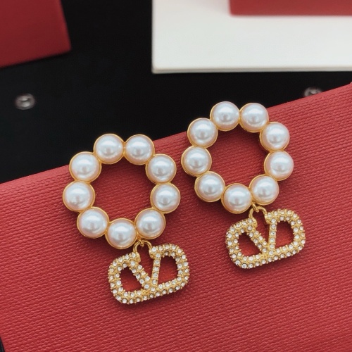 Replica Valentino Earrings For Women #1261514, $36.00 USD, [ITEM#1261514], Replica Valentino Earrings outlet from China