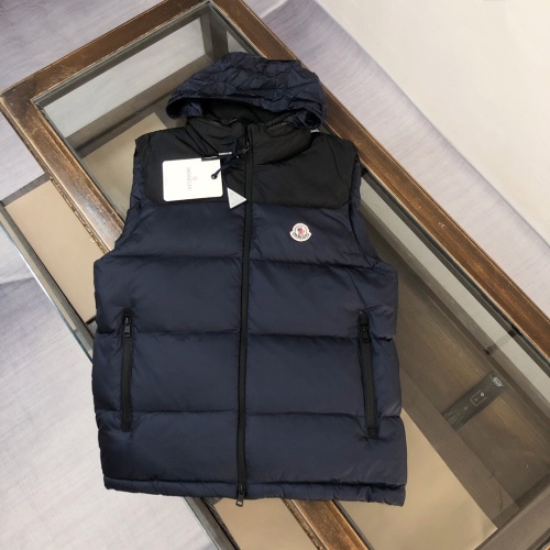 Replica Moncler Down Feather Coat Sleeveless For Men #1261585, $132.00 USD, [ITEM#1261585], Replica Moncler Down Feather Coat outlet from China