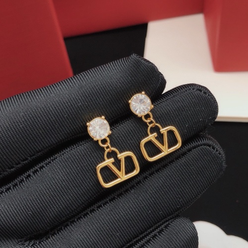 Replica Valentino Earrings For Women #1261586, $27.00 USD, [ITEM#1261586], Replica Valentino Earrings outlet from China