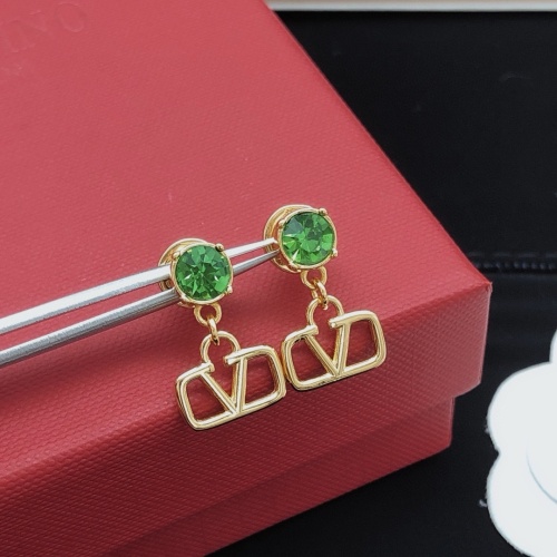 Replica Valentino Earrings For Women #1261589 $27.00 USD for Wholesale