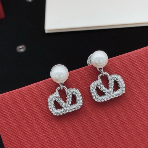 Replica Valentino Earrings For Women #1261599 $29.00 USD for Wholesale