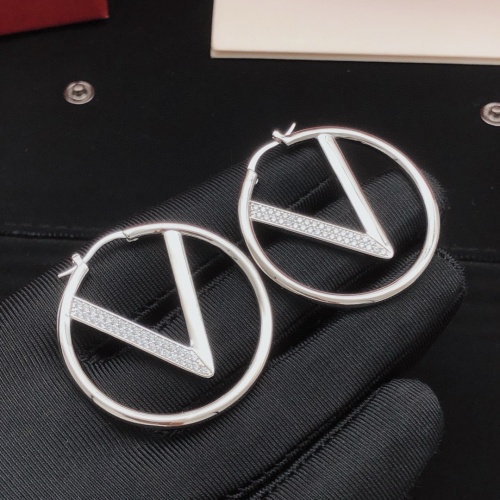 Replica Valentino Earrings For Women #1261601 $32.00 USD for Wholesale