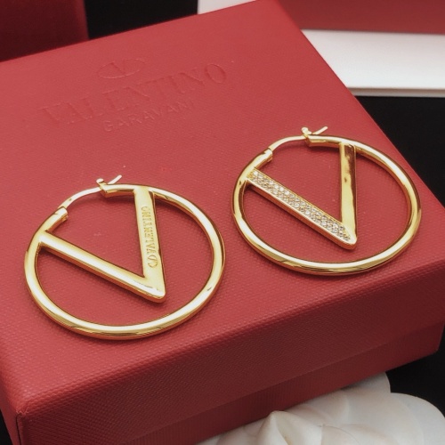 Replica Valentino Earrings For Women #1261602 $32.00 USD for Wholesale