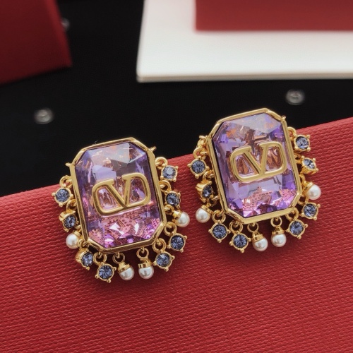 Replica Valentino Earrings For Women #1261604, $36.00 USD, [ITEM#1261604], Replica Valentino Earrings outlet from China