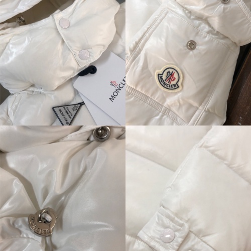 Replica Moncler Down Feather Coat Long Sleeved For Unisex #1261610 $150.00 USD for Wholesale