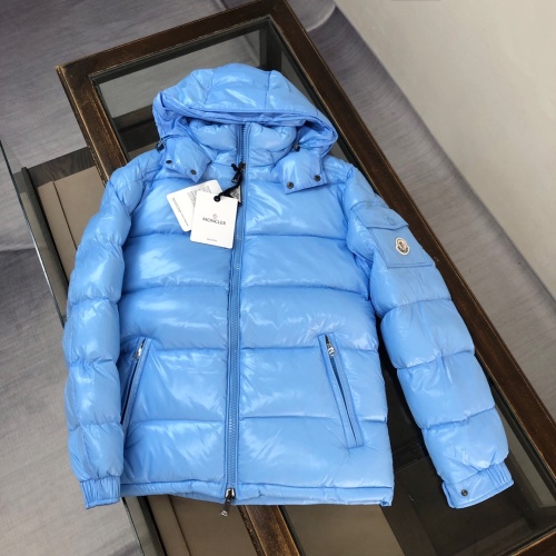 Replica Moncler Down Feather Coat Long Sleeved For Unisex #1261614, $150.00 USD, [ITEM#1261614], Replica Moncler Down Feather Coat outlet from China