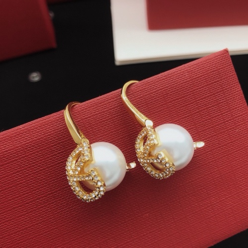 Replica Valentino Earrings For Women #1261635 $29.00 USD for Wholesale