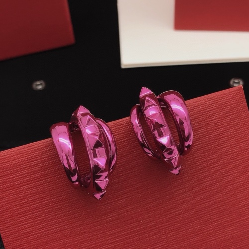 Replica Valentino Earrings For Women #1261645 $32.00 USD for Wholesale