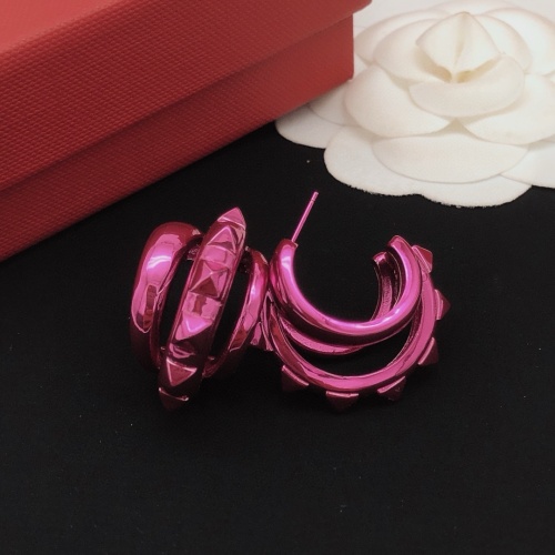 Replica Valentino Earrings For Women #1261645 $32.00 USD for Wholesale