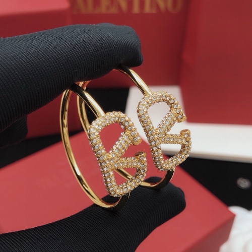 Replica Valentino Earrings For Women #1261655 $32.00 USD for Wholesale