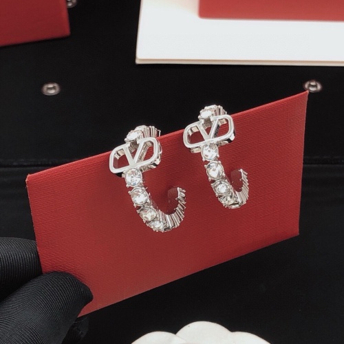 Replica Valentino Earrings For Women #1261659 $32.00 USD for Wholesale