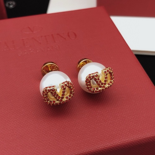 Replica Valentino Earrings For Women #1261666, $27.00 USD, [ITEM#1261666], Replica Valentino Earrings outlet from China