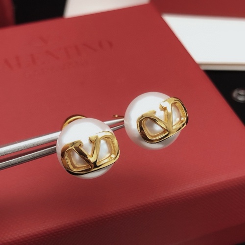 Replica Valentino Earrings For Women #1261667, $27.00 USD, [ITEM#1261667], Replica Valentino Earrings outlet from China