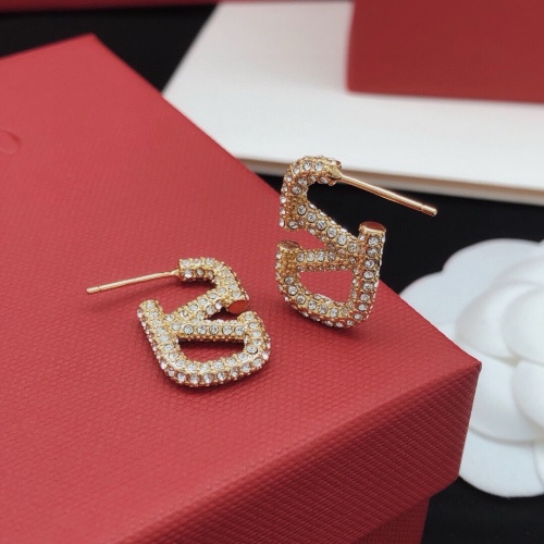 Replica Valentino Earrings For Women #1261677 $29.00 USD for Wholesale