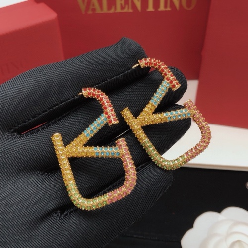 Replica Valentino Earrings For Women #1261694 $36.00 USD for Wholesale