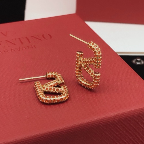 Replica Valentino Earrings For Women #1261713 $29.00 USD for Wholesale