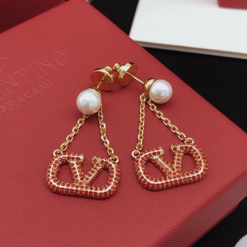 Replica Valentino Earrings For Women #1261717, $32.00 USD, [ITEM#1261717], Replica Valentino Earrings outlet from China