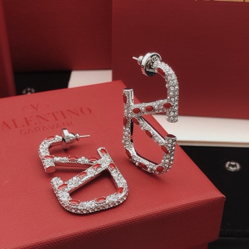 Replica Valentino Earrings For Women #1261743 $36.00 USD for Wholesale