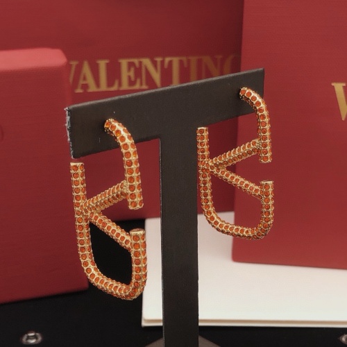 Replica Valentino Earrings For Women #1261745 $36.00 USD for Wholesale