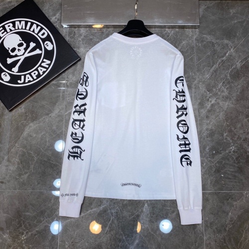 Replica Chrome Hearts T-Shirts Long Sleeved For Unisex #1261746 $36.00 USD for Wholesale