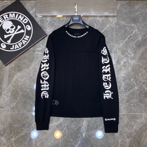 Replica Chrome Hearts T-Shirts Long Sleeved For Unisex #1261748, $36.00 USD, [ITEM#1261748], Replica Chrome Hearts T-Shirts outlet from China