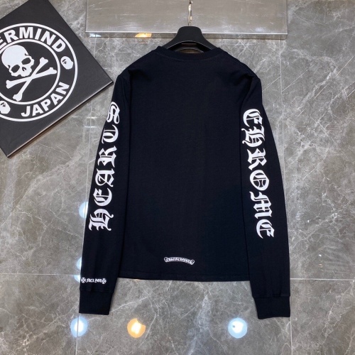 Replica Chrome Hearts T-Shirts Long Sleeved For Unisex #1261748 $36.00 USD for Wholesale