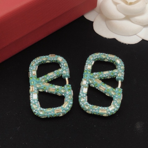 Replica Valentino Earrings For Women #1261751 $48.00 USD for Wholesale