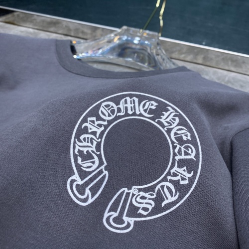 Replica Chrome Hearts T-Shirts Long Sleeved For Unisex #1261752 $36.00 USD for Wholesale