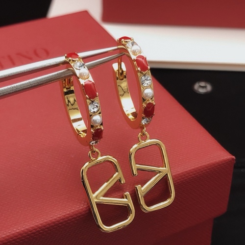 Replica Valentino Earrings For Women #1261753, $29.00 USD, [ITEM#1261753], Replica Valentino Earrings outlet from China