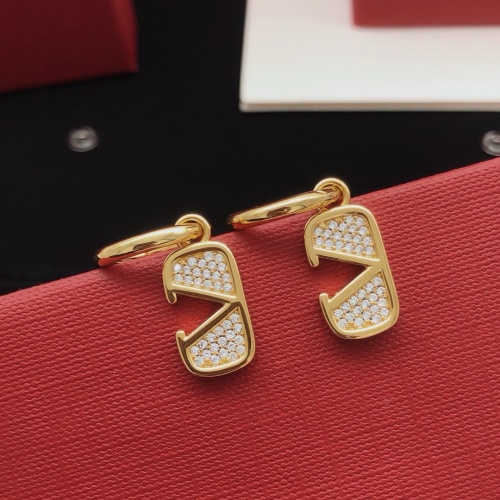 Replica Valentino Earrings For Women #1261758 $29.00 USD for Wholesale