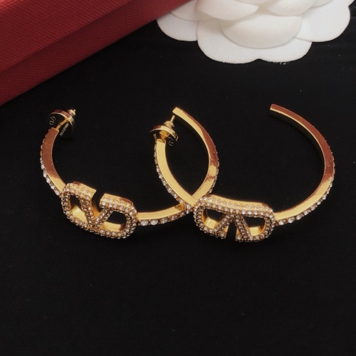 Replica Valentino Earrings For Women #1261760 $36.00 USD for Wholesale