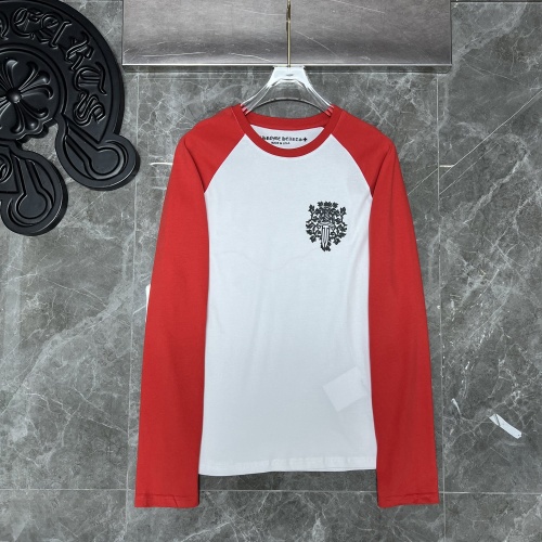 Replica Chrome Hearts T-Shirts Long Sleeved For Unisex #1261761, $36.00 USD, [ITEM#1261761], Replica Chrome Hearts T-Shirts outlet from China