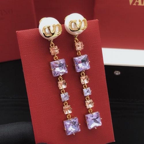 Replica Valentino Earrings For Women #1261764, $36.00 USD, [ITEM#1261764], Replica Valentino Earrings outlet from China