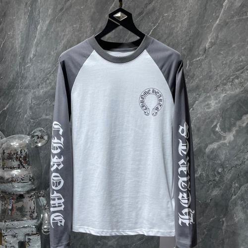 Replica Chrome Hearts T-Shirts Long Sleeved For Unisex #1261768, $36.00 USD, [ITEM#1261768], Replica Chrome Hearts T-Shirts outlet from China