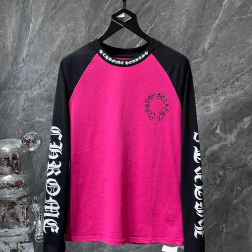 Replica Chrome Hearts T-Shirts Long Sleeved For Unisex #1261769, $36.00 USD, [ITEM#1261769], Replica Chrome Hearts T-Shirts outlet from China