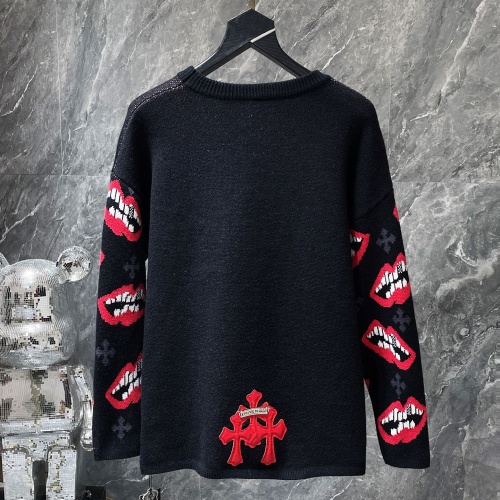 Replica Chrome Hearts Sweater Long Sleeved For Unisex #1261785 $52.00 USD for Wholesale