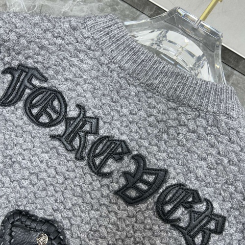 Replica Chrome Hearts Sweater Long Sleeved For Unisex #1261791 $60.00 USD for Wholesale