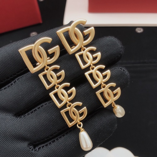 Replica Dolce &amp; Gabbana D&amp;G Earrings For Women #1261880, $32.00 USD, [ITEM#1261880], Replica Dolce &amp; Gabbana D&amp;G Earrings outlet from China