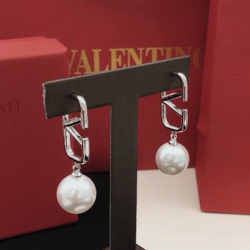 Replica Valentino Earrings For Women #1261883 $29.00 USD for Wholesale